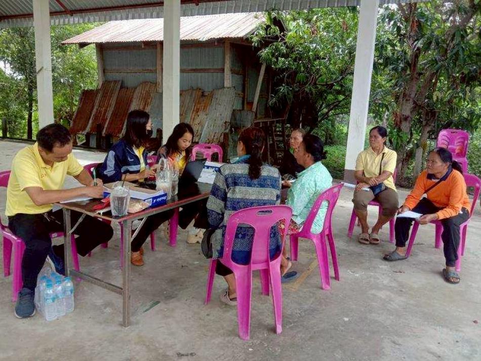 ลงพื้นที่ให้บริการประชาชน ในการจัดเก็บภาษีที่ดินและสิ่งปลูกสร้าง ประจำปี 2568 ณ บ้านหนองกลางโคก หมู่ที่ 3 ต.นาดูน อ.นาดูน จ.มหาสารคาม