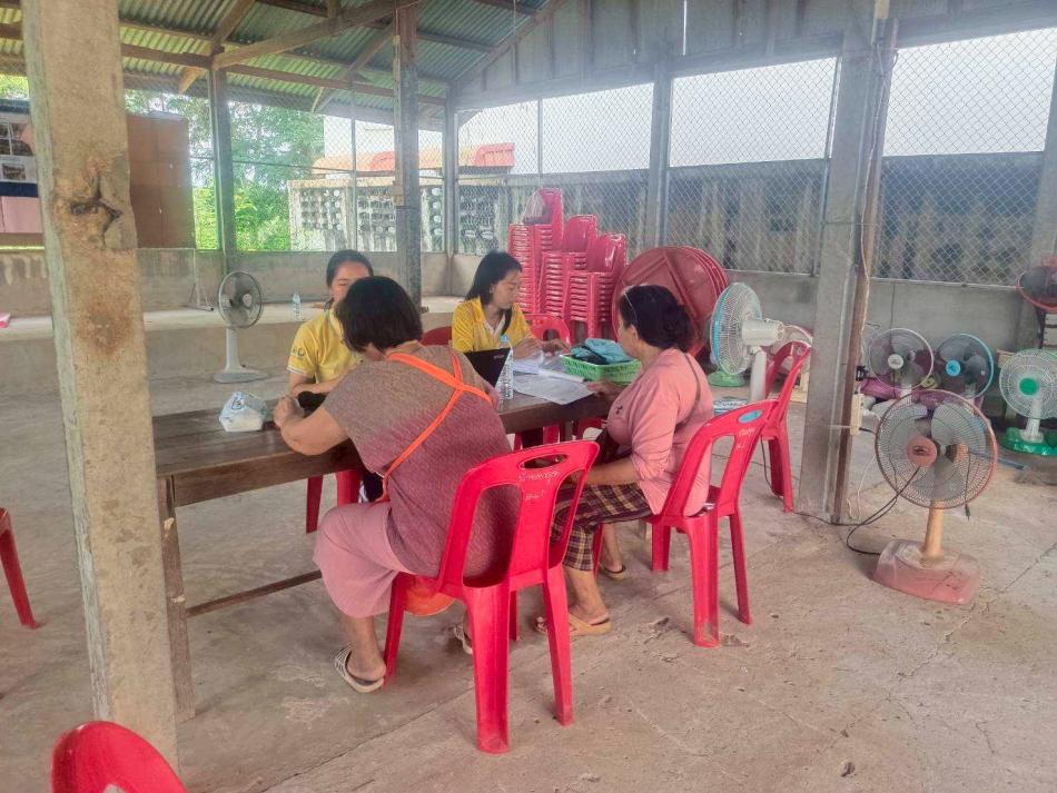 ลงพื้นที่ให้บริการประชาชน ในการจัดเก็บภาษีที่ดินและสิ่งปลูกสร้าง ประจำปี 2568 ณ บ้านนาดูน หมู่ที่ 1 ต.นาดูน อ.นาดูน จ.มหาสารคาม