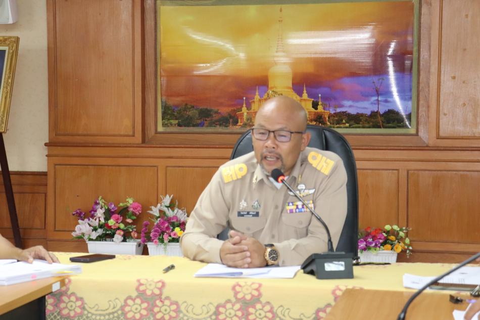 เทศบาลตำบลนาดูน จัดประชุมคณะกรรมการพัฒนาเทศบาลตำบลนาดูน ร่วมประชาคมท้องถิ่นระดับตำบล เพื่อจัดทำแผนพัฒนาท้องถิ่น (พ.ศ.2566-2570)